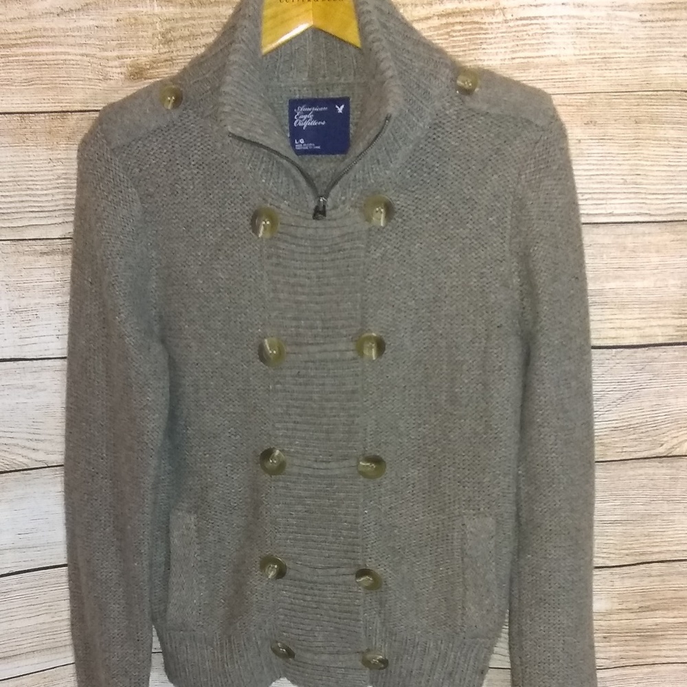 Womens A.Eagle Sweater, Sz L